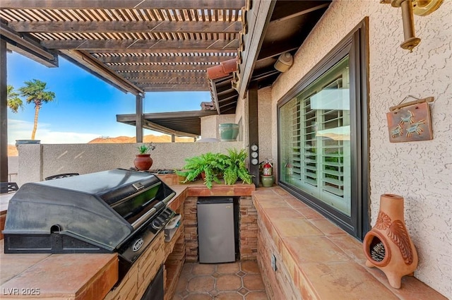 450 Intrepid Ct, Boulder City, NV 89005 - view of patio with a pergola