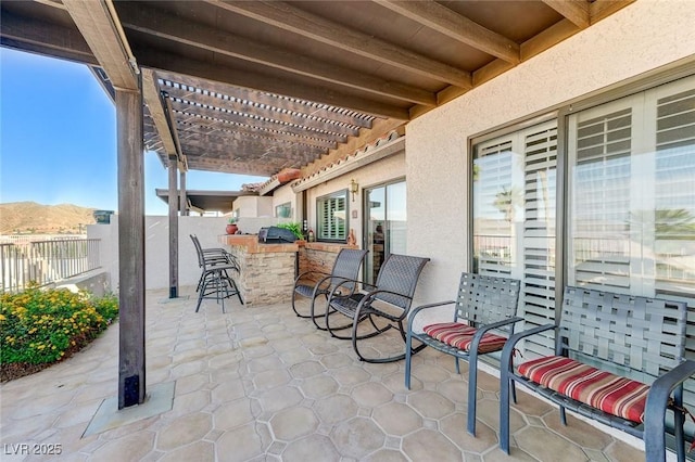 450 Intrepid Ct, Boulder City, NV 89005 - view of patio with a pergola