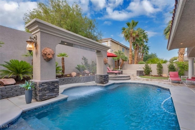 4108 Royal Scots Ave, Las Vegas, NV 89141 - view of pool with a patio