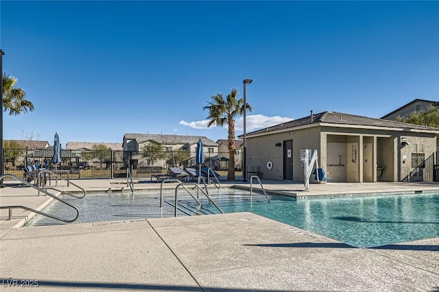 762 Star Estates Ave Unit 0, North Las Vegas, NV 89086 - community pool with a patio area and a residential view
