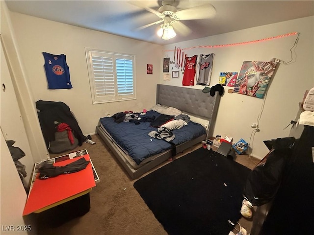 1749 Green Apple Way, Las Vegas, NV 89142 - bedroom featuring carpet floors and a ceiling fan
