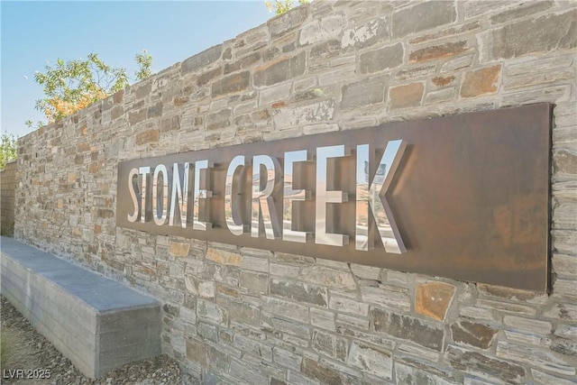 7002 Fossil Rim St, North Las Vegas, NV 89084 - view of community sign
