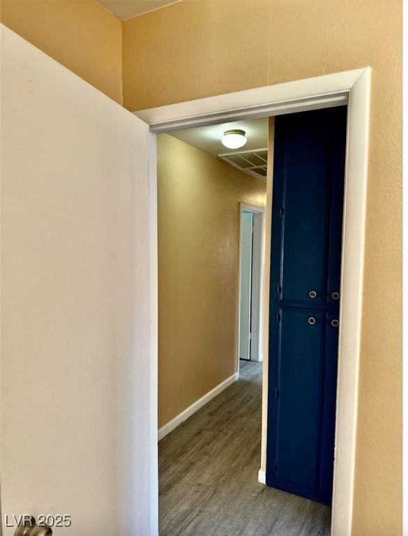 3729 La Junta Dr, Las Vegas, NV 89120 - hall with wood finished floors and baseboards