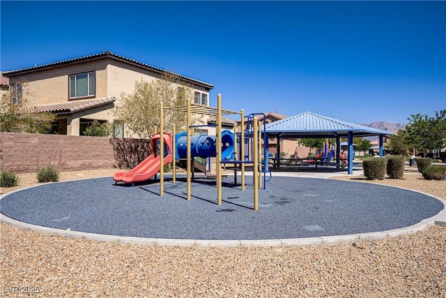 320 Point Loma Ave, North Las Vegas, NV 89031 - community playground featuring a gazebo