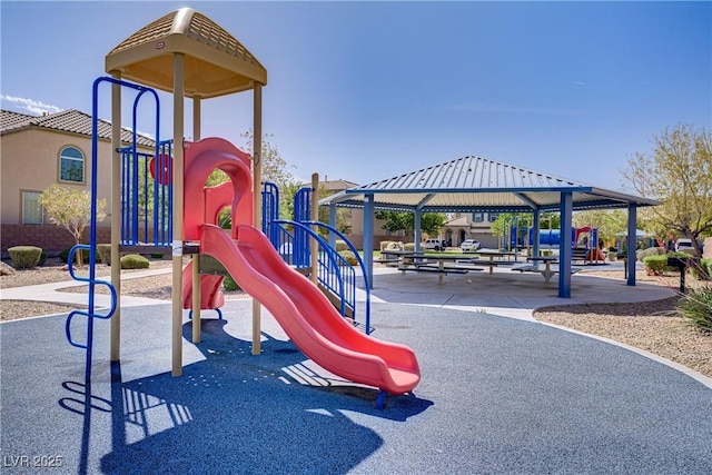 320 Point Loma Ave, North Las Vegas, NV 89031 - community play area featuring a gazebo