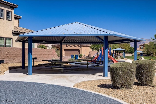 320 Point Loma Ave, North Las Vegas, NV 89031 - view of community featuring a gazebo