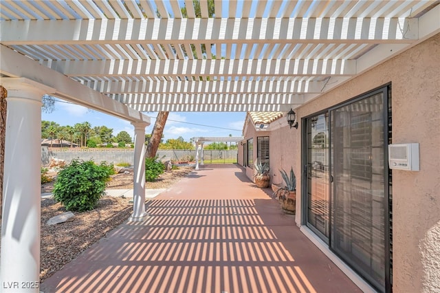 5829 W Patrick Ln, Las Vegas, NV 89118 - view of patio / terrace featuring a pergola