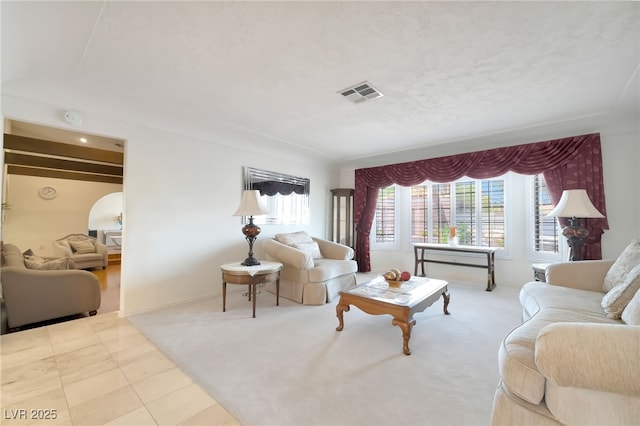 5829 W Patrick Ln, Las Vegas, NV 89118 - living room featuring carpet floors