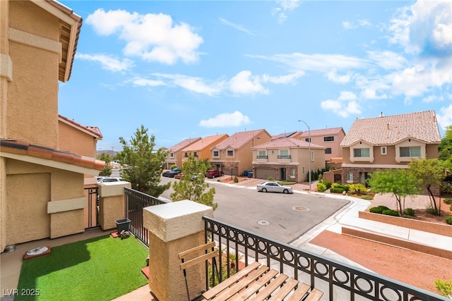 9704 Morgan Creek Ct, Las Vegas, NV 89141 - balcony featuring a residential view