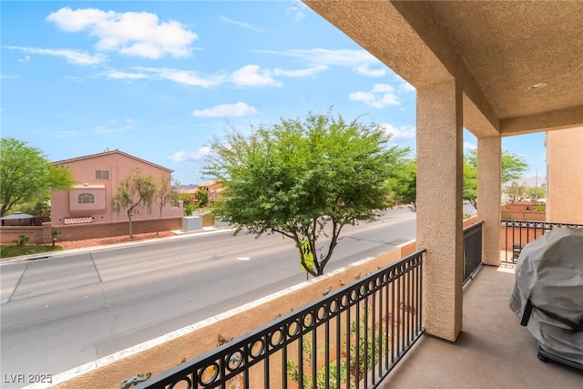 9704 Morgan Creek Ct, Las Vegas, NV 89141 - view of balcony