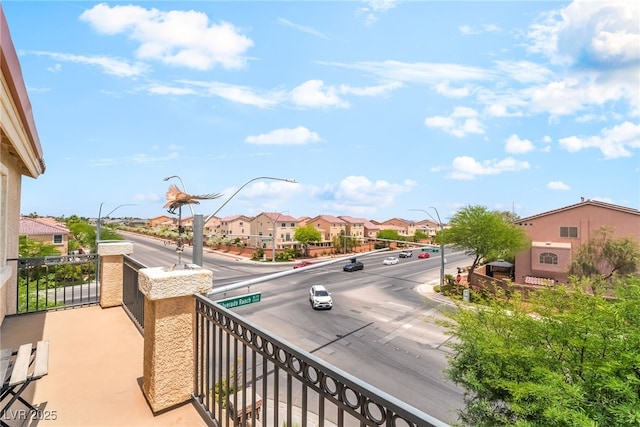 9704 Morgan Creek Ct, Las Vegas, NV 89141 - balcony with a residential view