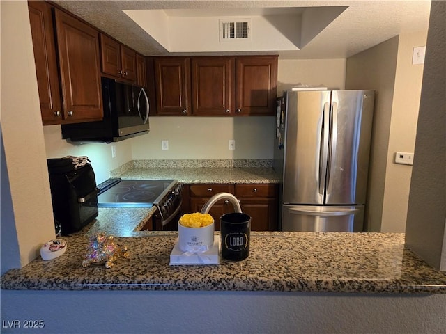 6800 E Lake Mead Blvd Unit 1126, Las Vegas, NV 89156 - kitchen with stainless steel appliances and stone countertops
