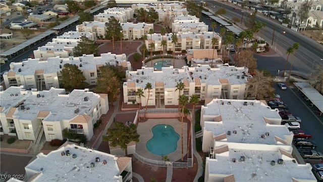 6800 E Lake Mead Blvd Unit 1126, Las Vegas, NV 89156 - view of property location with a pool and nearby suburban area