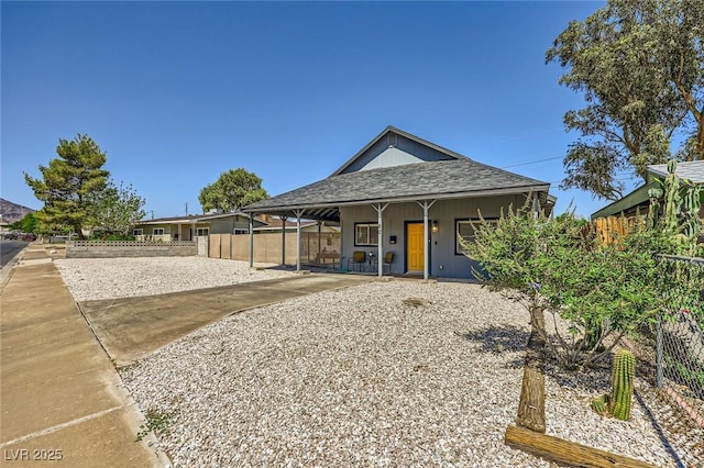 80 E Texas Ave, Henderson, NV 89015 - view of front facade featuring roof with shingles and covered porch