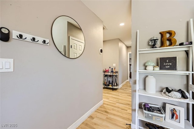 80 E Texas Ave, Henderson, NV 89015 - corridor with wood finished floors and baseboards