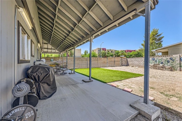 80 E Texas Ave, Henderson, NV 89015 - view of patio / terrace with a grill