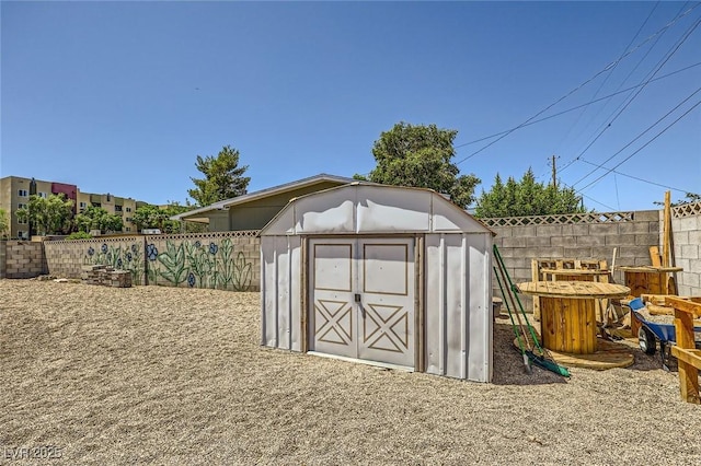 80 E Texas Ave, Henderson, NV 89015 - view of shed featuring a fenced backyard