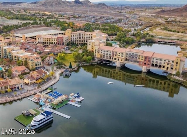 33 Via Di Mello, Henderson, NV 89011 - drone / aerial view of a water and mountain view