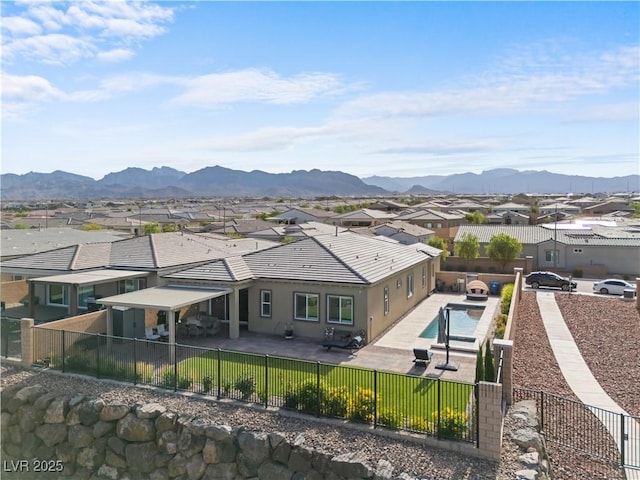 8668 Hartmont St, Las Vegas, NV 89166 - view of mountain background with nearby suburban area