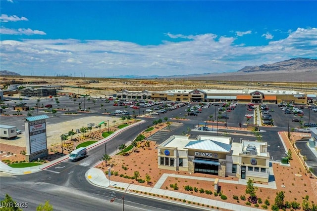 8668 Hartmont St, Las Vegas, NV 89166 - drone / aerial view of a mountainous background