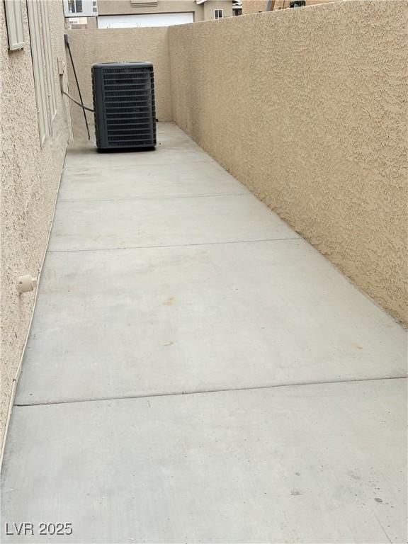 5040 Jacarilla Ln, North Las Vegas, NV 89031 - view of patio with central AC unit