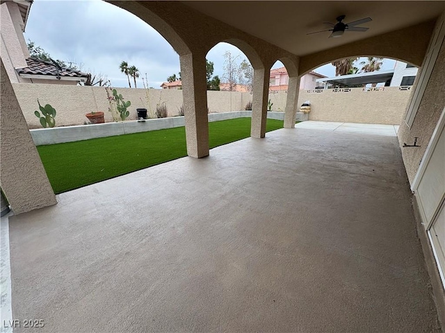 5040 Jacarilla Ln, North Las Vegas, NV 89031 - view of patio with a ceiling fan