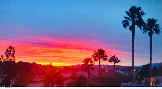 1667 Sabatini Dr, Henderson, NV 89052 - view of nature at dusk