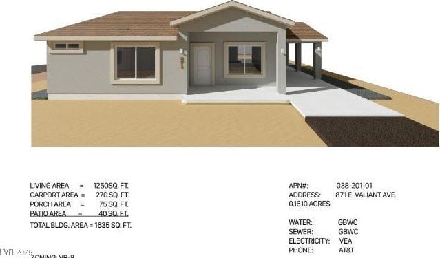 831 E Valiant Ave, Pahrump, NV 89060 - photo 1
