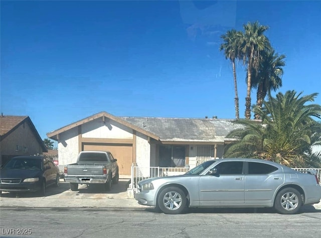 132 Hillsway Dr, Las Vegas, NV 89110 - single story home with an attached garage and driveway