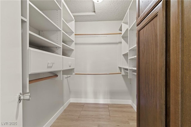 3936 Applecrest St, Las Vegas, NV 89108 - walk in closet with light wood-type flooring