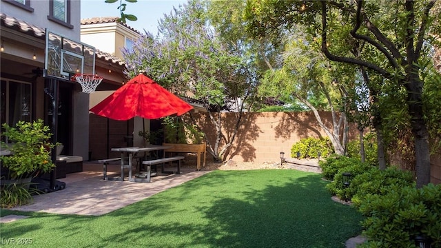 11731 Longworth Rd, Las Vegas, NV 89135 - view of yard with a patio area