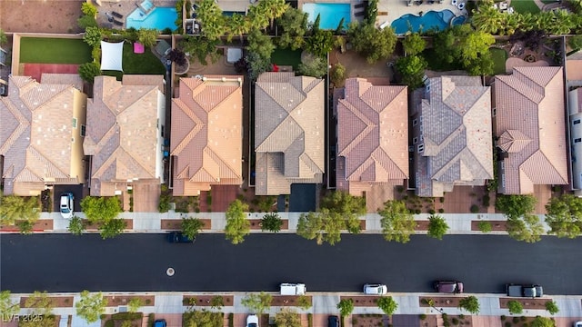 11731 Longworth Rd, Las Vegas, NV 89135 - aerial view of property's location featuring a pool area