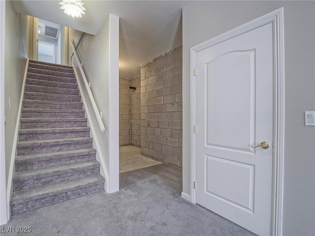 420 Dakar St, Henderson, NV 89015 - stairway featuring carpet