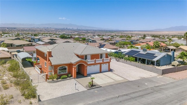 420 Dakar St, Henderson, NV 89015 - aerial perspective of suburban area featuring a mountain backdrop