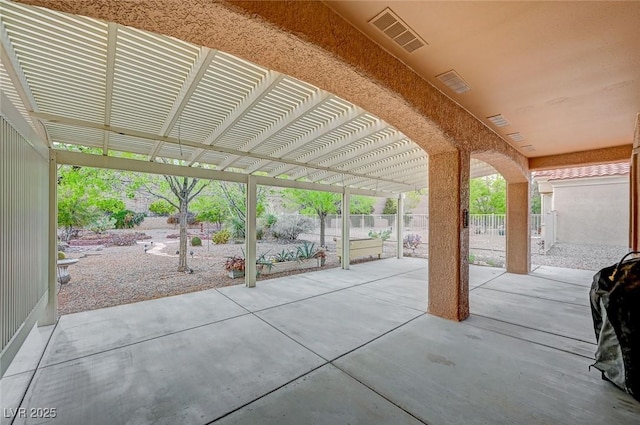 2353 Lauren Dr, Las Vegas, NV 89134 - fenced backyard featuring a patio