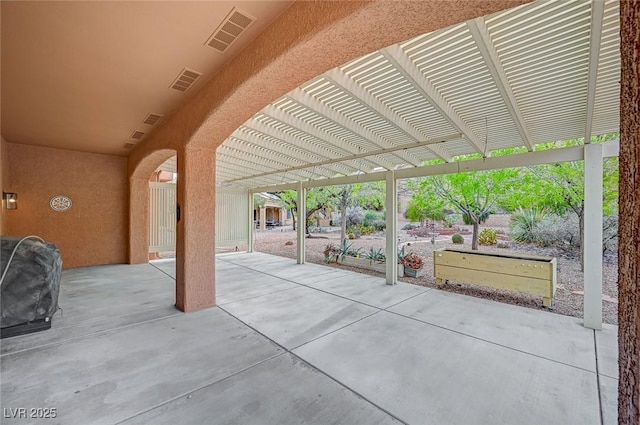 2353 Lauren Dr, Las Vegas, NV 89134 - view of patio / terrace featuring a pergola