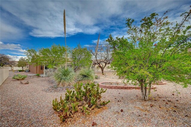 2353 Lauren Dr, Las Vegas, NV 89134 - view of yard