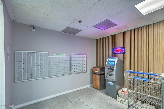 3930 University Center Dr Unit 706, Las Vegas, NV 89119 - view of home's community featuring a drop ceiling and mail area