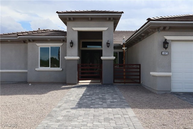 197 E Shelbourne Ave, Las Vegas, NV 89123 - view of front facade featuring stucco siding and a tile roof