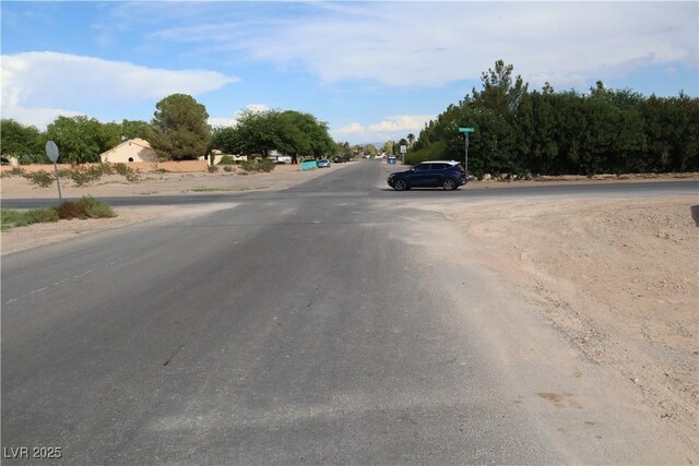 197 E Shelbourne Ave, Las Vegas, NV 89123 - view of asphalt street with traffic signs