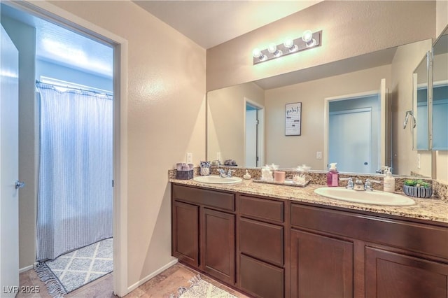 4212 Juanita May Ave, North Las Vegas, NV 89032 - full bathroom with double vanity