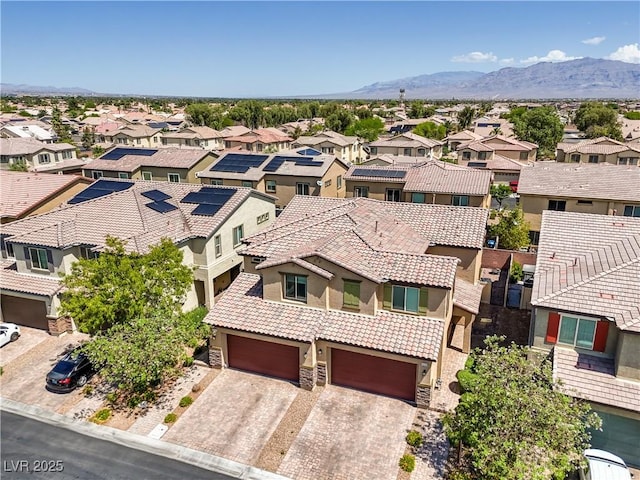 4212 Juanita May Ave, North Las Vegas, NV 89032 - aerial view of residential area featuring a mountainous background