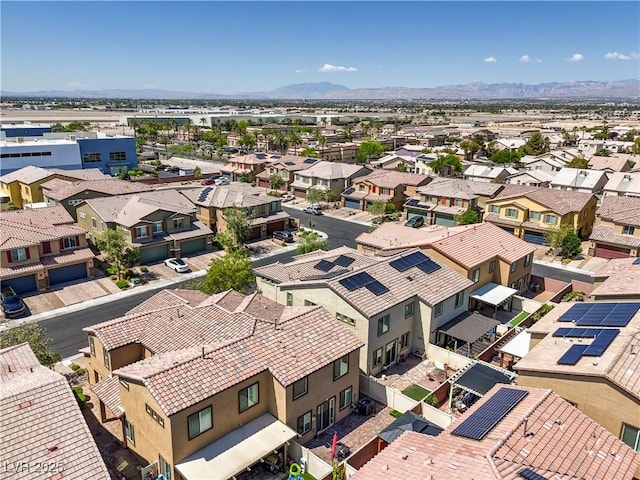 4212 Juanita May Ave, North Las Vegas, NV 89032 - aerial perspective of suburban area with mountains