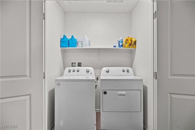 9929 Bumblebee Hills St, Las Vegas, NV 89141 - laundry area with separate washer and dryer