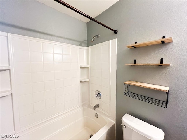 3412 Catherine Mermet Ave, North Las Vegas, NV 89081 - full bathroom featuring toilet and bathing tub / shower combination