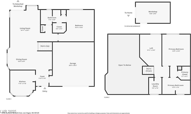 8780 Autumn Wreath Ave, Las Vegas, NV 89129 - home floor plan