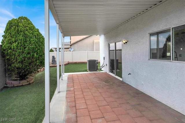 8389 Charlton Valley Ct, Las Vegas, NV 89123 - view of patio / terrace with cooling unit