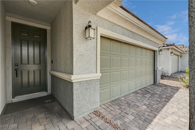 4293 Nopal Serrano Ave, Las Vegas, NV 89141 - garage with driveway