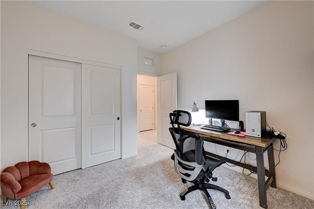 4293 Nopal Serrano Ave, Las Vegas, NV 89141 - home office with light carpet and baseboards
