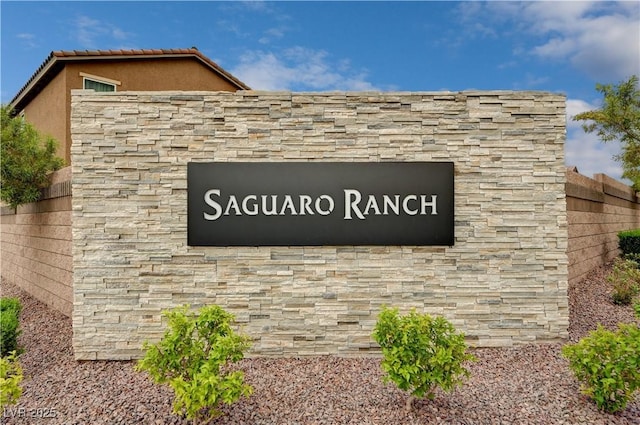 4293 Nopal Serrano Ave, Las Vegas, NV 89141 - view of community sign
